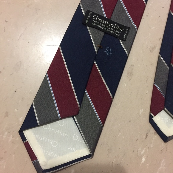 dior vintage striped tie - Picture 4 of 4